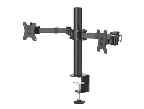 Soporte Monitor PC Hama 2 Brazos Ajustables (13 "-35")