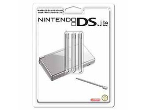Set 3 pointeurs Stylus DS Lite Silver