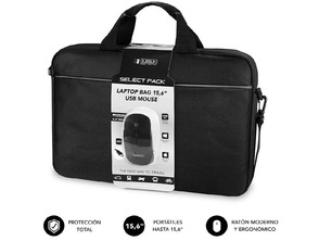 Ajouter au panier Subblim Select Pack para portátiles hasta 15.6''Negro Subblim Select Pack para portátiles hasta 15.6''Negro