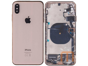 Ajouter au panier Couvercle de la Batterie avec la Couverture de la Caméra de recul - iPhone-XS Or Couvercle de la Batterie avec la Couverture de la Caméra de recul - iPhone-XS Or