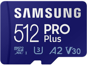 Ajouter au panier Tarjeta de Memoria Samsung Pro Plus 2021 512 Go MicroSD XC Clase 10 Tarjeta de Memoria Samsung Pro Plus 2021 512 Go MicroSD XC Clase 10