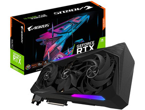 Ajouter au panier Tarjeta Gráfica Gigabyte Aorus RTX 3070 TI Master 8 Go GDDR6X Tarjeta Gráfica Gigabyte Aorus RTX 3070 TI Master 8 Go GDDR6X