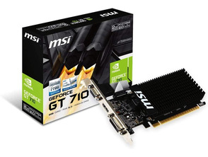 Ajouter au panier MSI GT710 2 Go GDDR3 Carte graphique MSI GT710 2 Go GDDR3 Carte graphique
