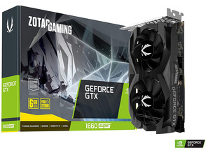 Ajouter au panier Tarjeta Gráfica Zotac ZT-T16620F-10L Geforce GTX1660 Super 6 Go GDDR6 Tarjeta Gráfica Zotac ZT-T16620F-10L Geforce GTX1660 Super 6 Go GDDR6
