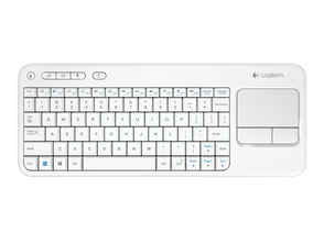 Logitech Wireless Touch K400 Blanc