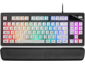 MARS GAMING Clavier Gamer MK023 RGB (Rose)