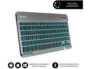Ajouter au panier Clavier Smart rétro-éclairé BT Gris Subblim PC/Mac/Android/iOS Clavier Smart rétro-éclairé BT Gris Subblim PC/Mac/Android/iOS