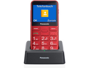 Ajouter au panier Teléfono Móvil para Personas Mayores Panasonic KX-TU155EXRN Rojo Teléfono Móvil para Personas Mayores Panasonic KX-TU155EXRN Rojo