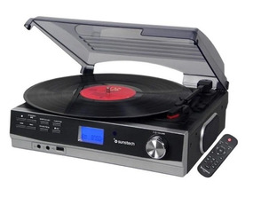 Ajouter au panier Tocadiscos Sunstech PXR23 Bluetooth / Radio FM/Conversor MP3 Tocadiscos Sunstech PXR23 Bluetooth / Radio FM/Conversor MP3