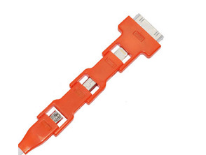4 in 1 USB Charge Data Transfer Cable for iPhone/Samsung/Sony