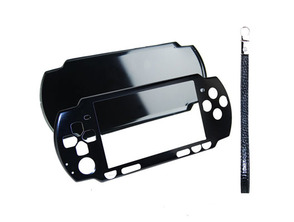 Ultra Slim Aluminium Case PSP Slim Black