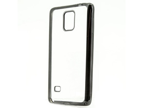 TPU Metal Samsung Galaxy Note 4 Noir X-One