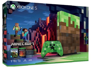 Ajouter au panier Xbox One S Minecraft Condition limitée 1TB Xbox One S Minecraft Condition limitée 1TB