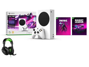 Ajouter au panier Xbox Series S White (512 Go) + Fortnite + Rocket League + Auriculares Turtle Beach Stealth 300 Xbox Series S White (512 Go) + Fortnite + Rocket League + Auriculares Turtle Beach Stealth 300