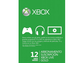 Cartes D'abonnement Xbox 360 Live 12 mois