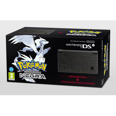 Nintendo DSi Black (Limited Edition) + Pokemon Black Edition DS