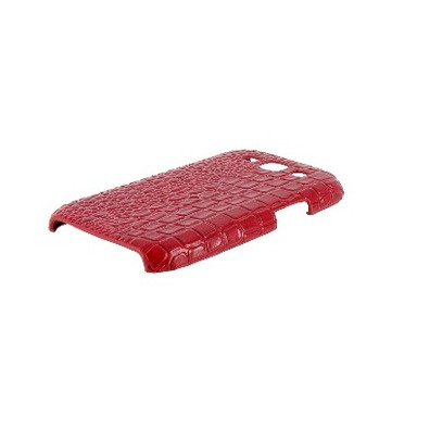 Case for Samsung S III i9300 (Crocodile Skin Red)