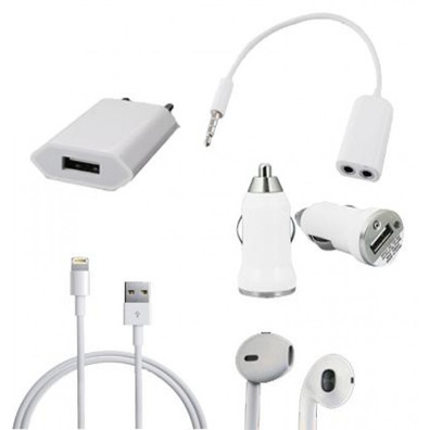 ADAPTADEUR L-LINK LL-AM-100 APPLE IPHONE 5S 5 EN 1
