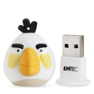 Mémoire USB 4 Gb Angry Birds Blanc