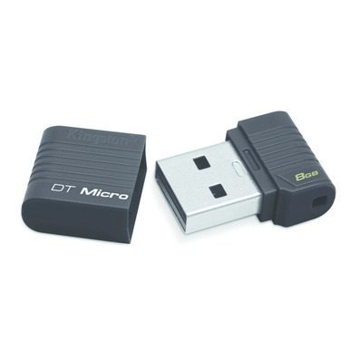 PENDRIVE 8 Go USB2.0 KINGSTON DT MICRO NEGRO