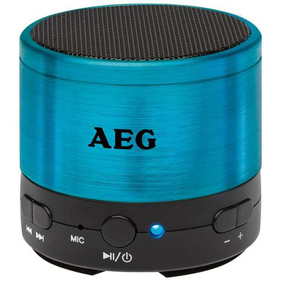 Haut-parleur bleu AEG Bluetooth BSS 4826