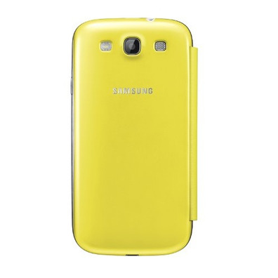 Flip cover per Samsung Galaxy S III jaune