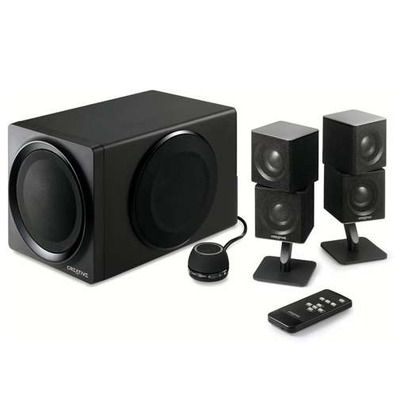 ALTAVOCES CRÉATIVES 2.1 INALAMBRIC T6 SÉRIE II. C\'est de la bluetooth. NÉGRO