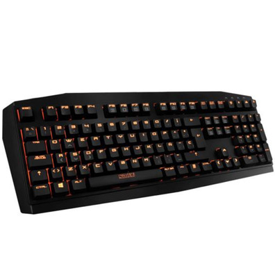 C\'est NOX GAMING KROM KRATOS. TKL SWITCH ROJO