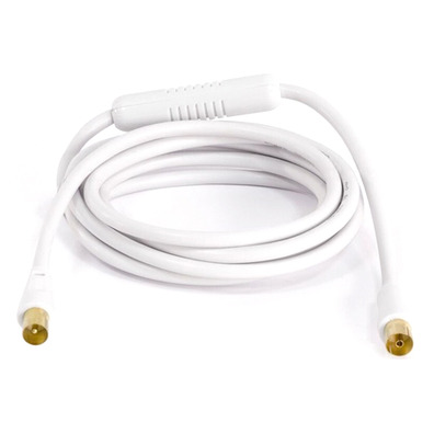 PULLONGADOR ANTENA avec LTE-ANTI 4G-5M BLANCO (MP7676B)