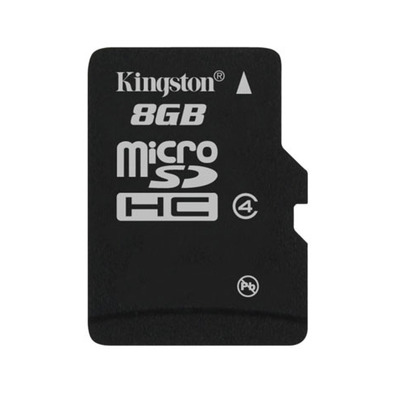 MEM MICRO SD 8 Go KINGSTON CL4 + ADAPT SD