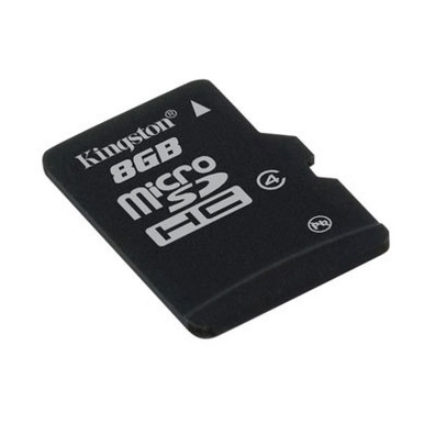 MEM MICRO SD 8 Go KINGSTON CL4 + ADAPT SD