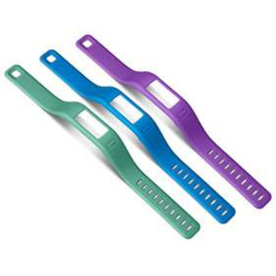 GARMIN Petites sangles de rechange (violet / turquoise / bleu) Vivofit