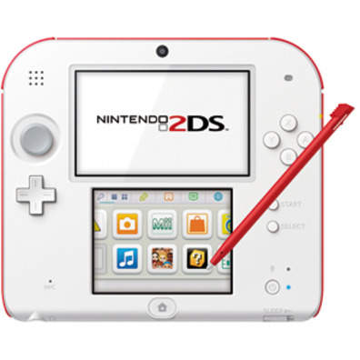 Nintendo 2DS Roja + Nouveau Super Mario Bros 2