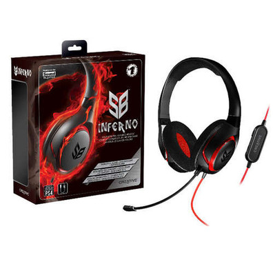 AURICULARES CRÉATIVES + MIC GAMING SOUND BLASTER INFERN