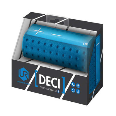 JUST ALTAVOZ PORTATIL INALAMBRICO DECI. C\'est de la bluetooth. AZUL