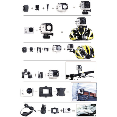 SjCAM Sj4000 Black Wifi V2.0 Caméra de sport