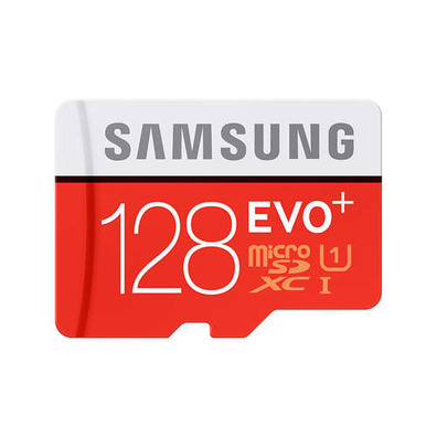 MICRO SD SAMSUNG 128 Go + ADAPTADOR EVO + CLASSE 10