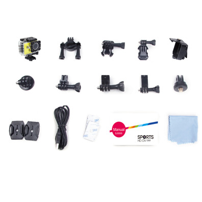 SJCAM SJ5000 Caméra de sport jaune V2.0