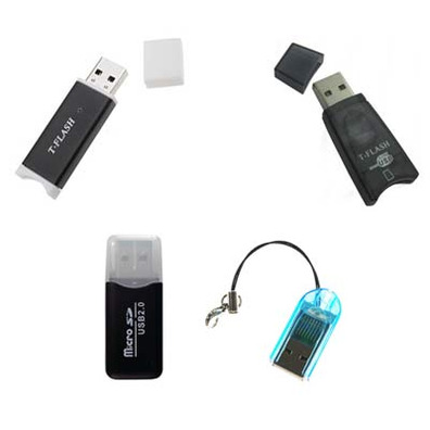 Lecteur USB cartes MicroSD/Transflash