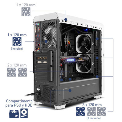 NOX Hummer ZS Zero Edit USB Tower 3.0