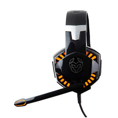 NOX AURICULARES + MIC GAMING KROM KYUS. USB. Pour PC / PS4