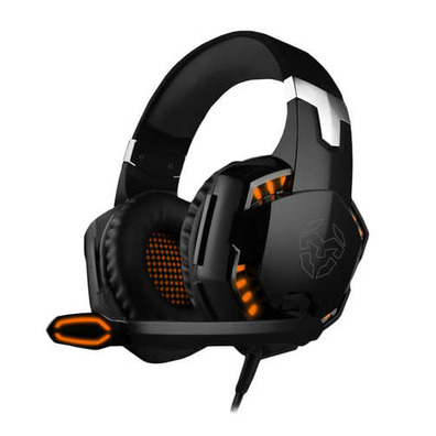 NOX AURICULARES + MIC GAMING KROM KYUS. USB. Pour PC / PS4