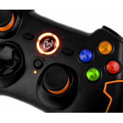 KROM KHENSU PC PS3 NEGRO / NARANJA