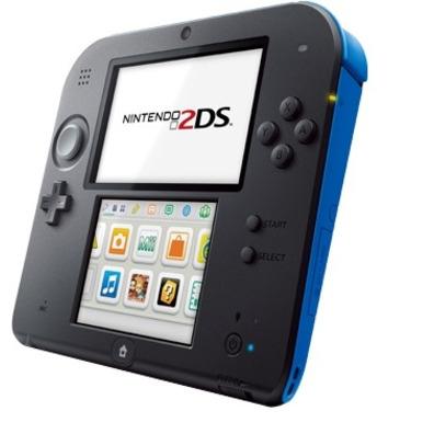 Nintendo 2DS Bleu/Noir + Mario Kart 7