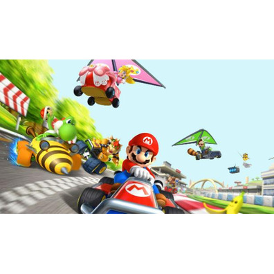 Nintendo 2DS Bleu/Noir + Mario Kart 7