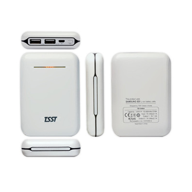PowerBank TSST 10400mAH Blanc