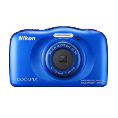 NIKON COOLPIX S33 AZUL KIT Caméra aquatique