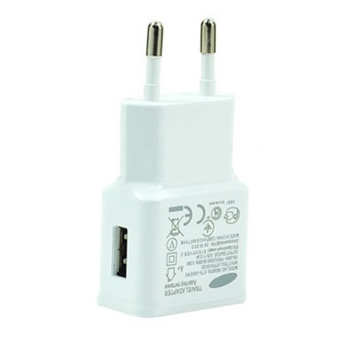 Universal USB AC Adaptor Blanc