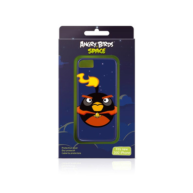 Housse pour  iPhone 5 Angry Birds Space Fire Bomb