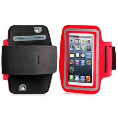 Armband Case for iPhone 5/5S Rouge
